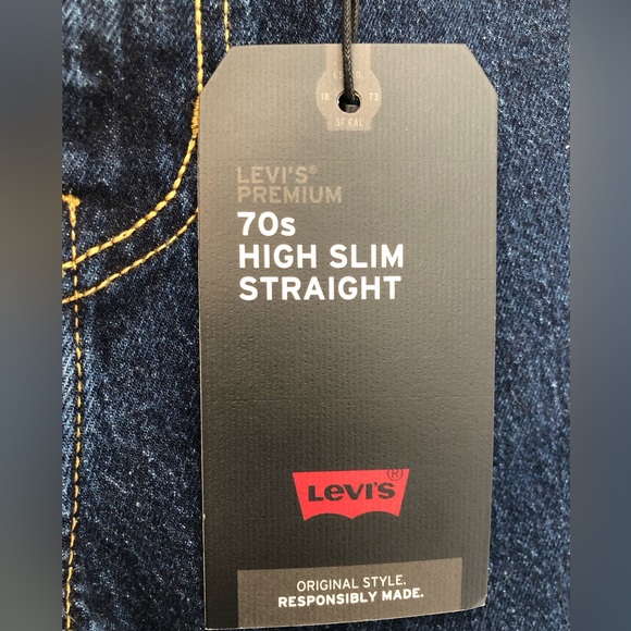 Levi’s 70s High Slim Straight jean (23X29) - Picture 12 of 16